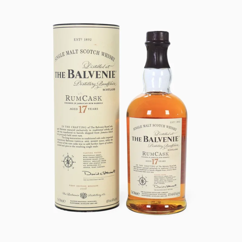 Balvenie – 17 Year Old (Rum Cask) First Edition Release 2008