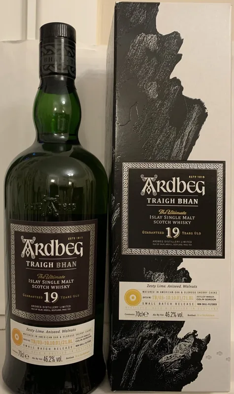 Ardbeg – Traigh Bhan 19 Year Old Batch 3 (70cl, 46.2%)
