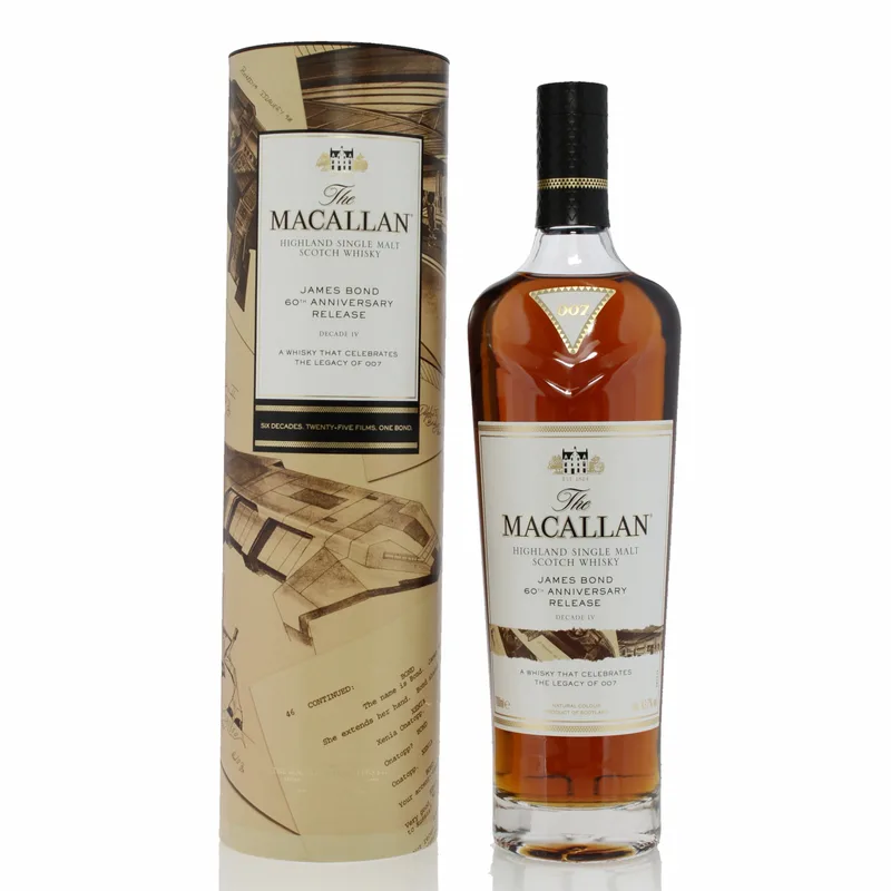 Macallan – James Bond 60th Anniversary Release Decade IV
