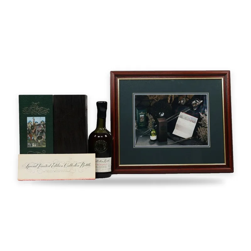 Glenmorangie – 1971 The Culloden Bottle & Framed Print