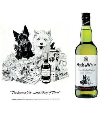 Black & White Blended Scotch Whisky (70cl)