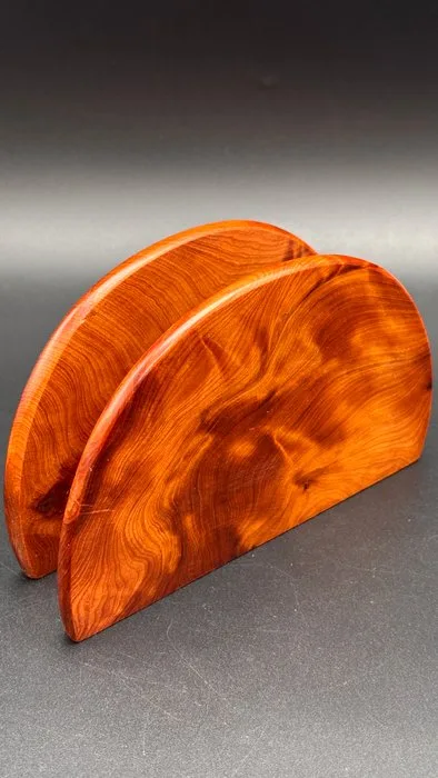Handcrafted Thuya Root - Letter holder - - Thuya - Unique Thuya Rack letters