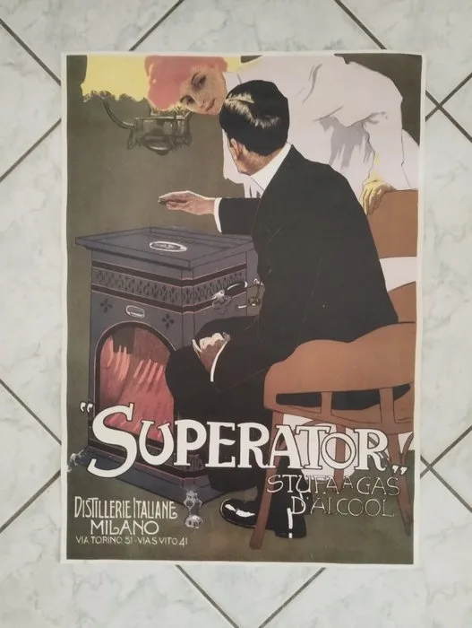 Leopoldo Metlicovitz - Superator - 1970s
