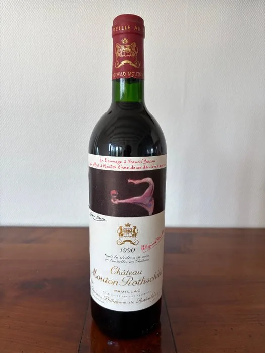 1990 Château Mouton Rothschild - Pauillac 1er Grand Cru Classé - 1 Bottle (0.75L)