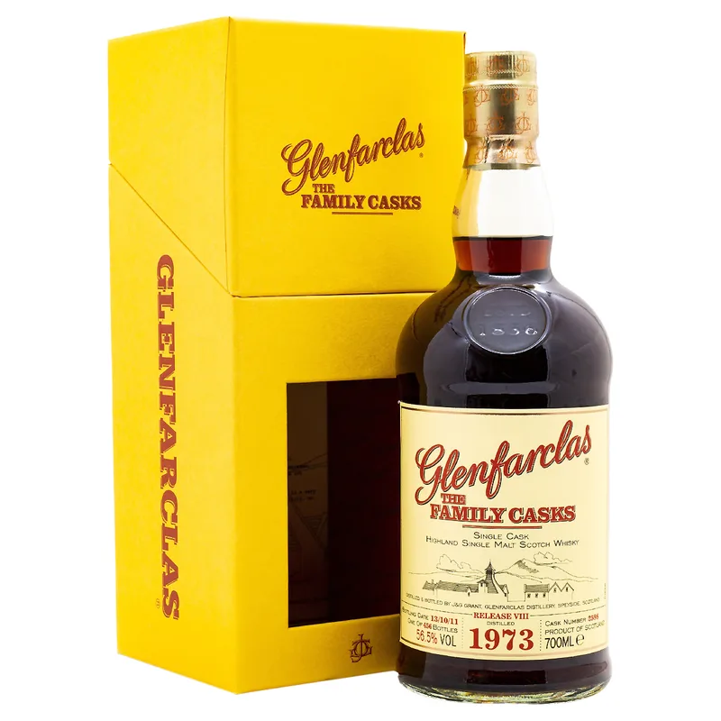 Glenfarclas – Family Casks 1973/2011 Release VIII Cask 2598 (70cl, 56.5%)