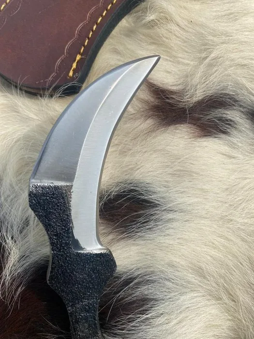 Kitchen knife - Japanese Gyuto - Damascus Steel, pat, Bull Horn - Pakistan - Damascus steel Knife