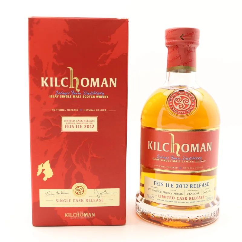 Kilchoman – 2008 4 Year Old Feis Ile 2012 (70cl, 58.5%)