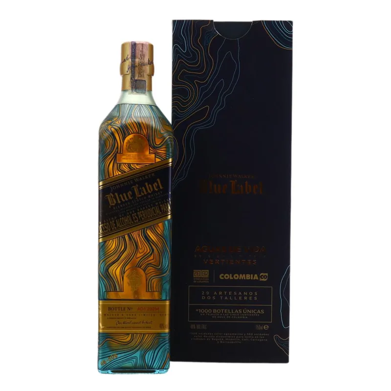 Johnnie Walker – Blue Label Aguas De Vida Vertientes Aquamarina