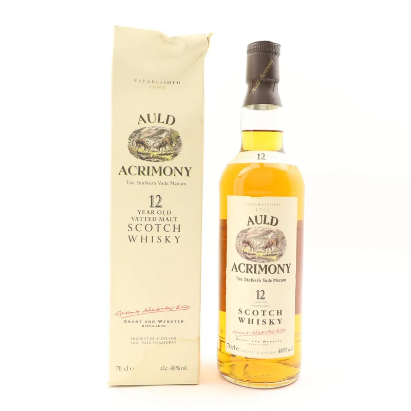 Auld Acrimony 12 Year Old (70cl, 40%)