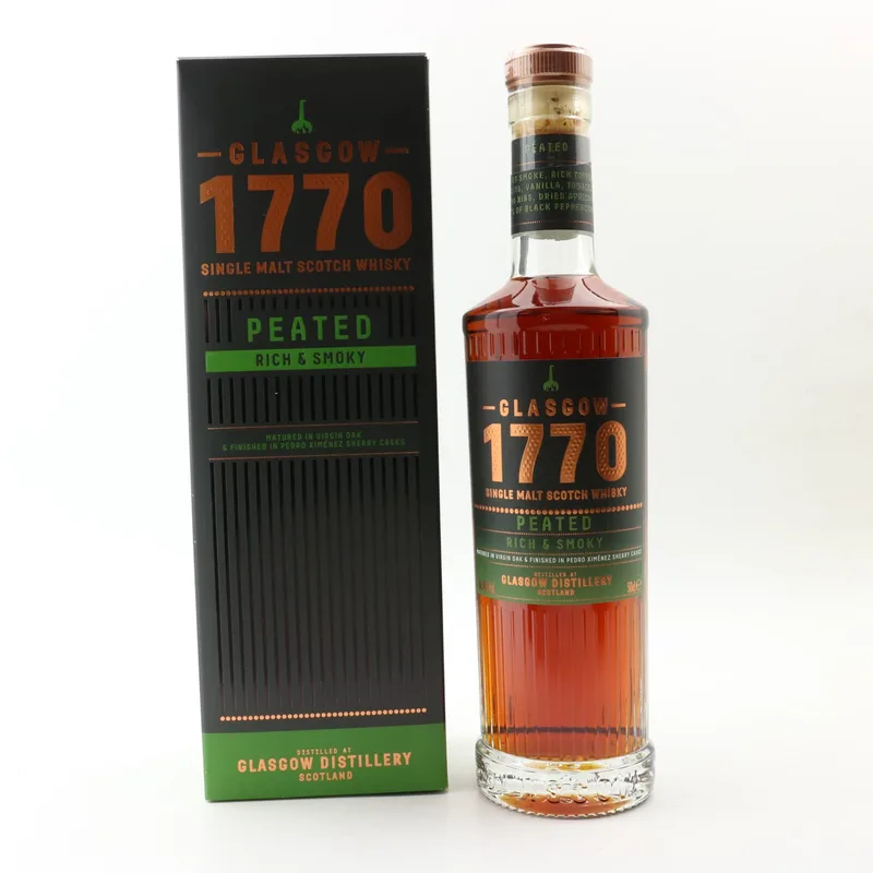 Glasgow – Distillery 1770 Peated (70cl, 46%)