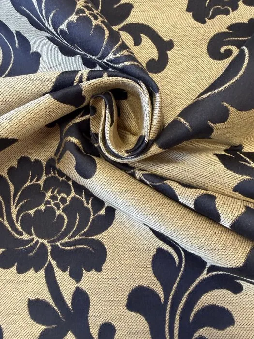 1786 ★ Premium jacquard upholstery fabric with a floral damask - Textile - 540 cm - 140 cm