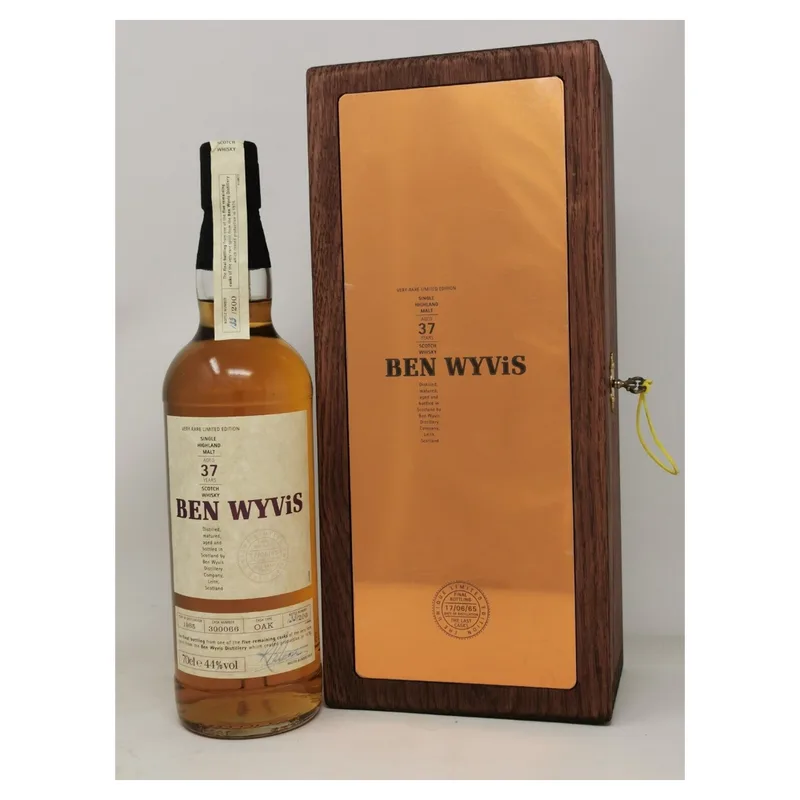 Ben Wyvis 37 Year Old 1965 – Final Cask (70cl, 44%)