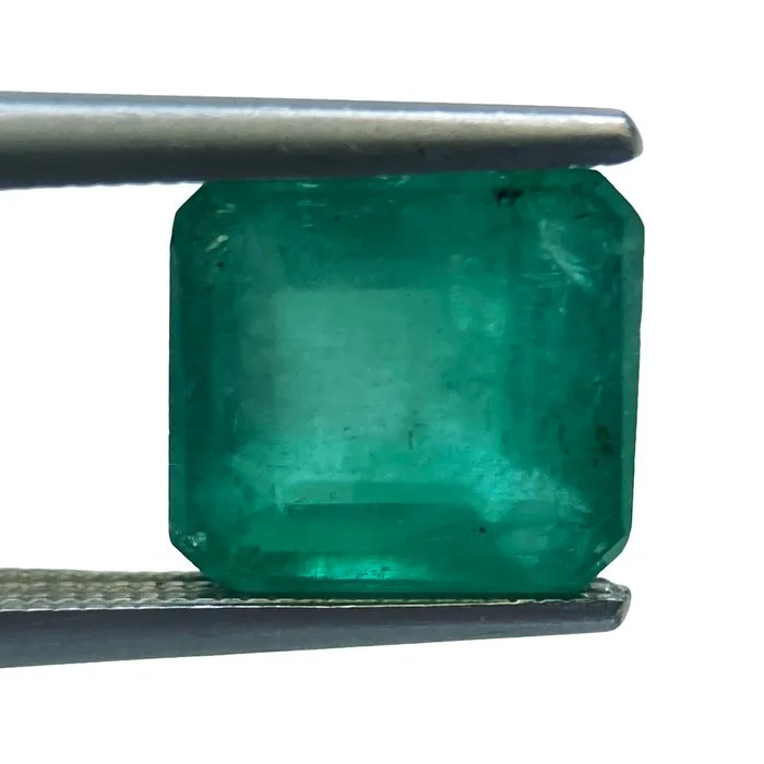 1 pcs Green Emerald - 3.07 ct - Gemological Institute of America (GIA) - Zambian｜F1