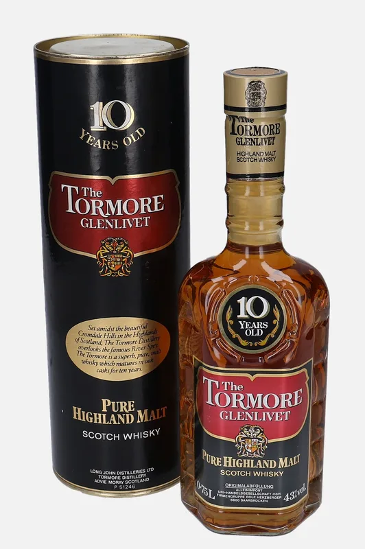 Tormore – 10 Year Old (75cl, 43%)