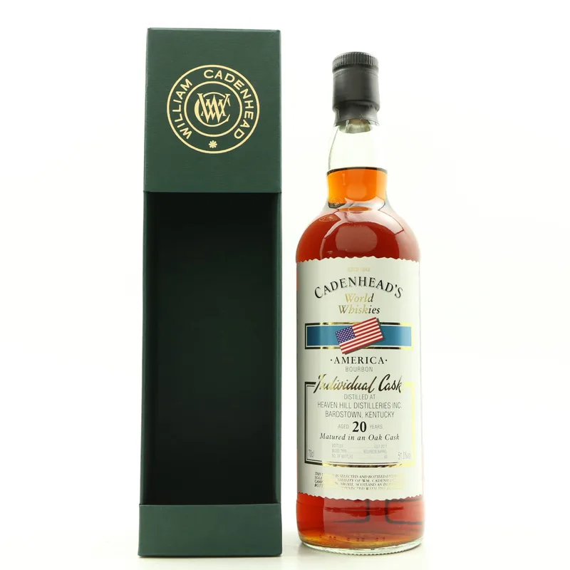 Heaven Hill – 20 Year Old Cadenhead’s (70cl, 51%)