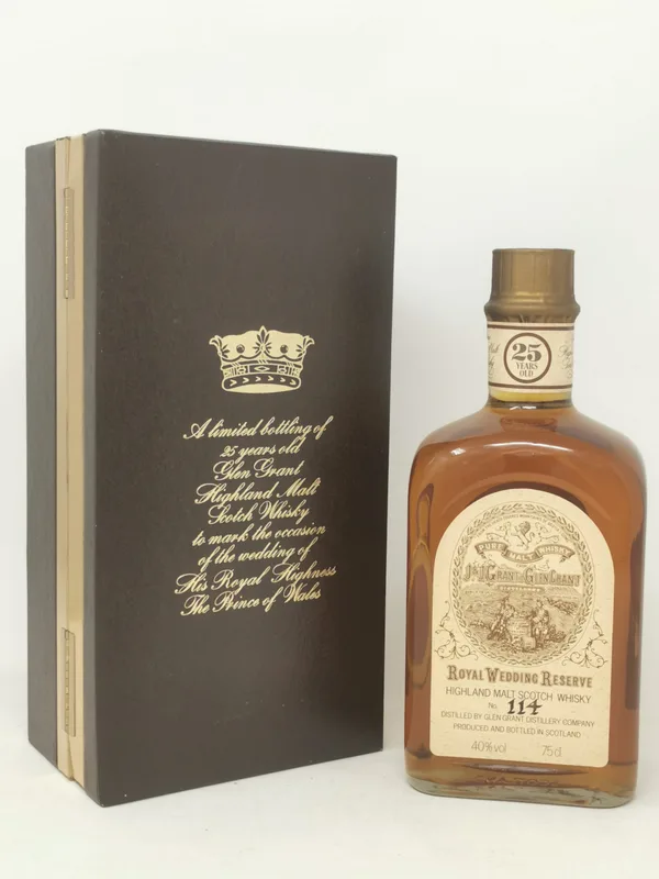 Glen Grant – 25 Year Old 1981 Royal Wedding Reserve, The Prince of Wales
