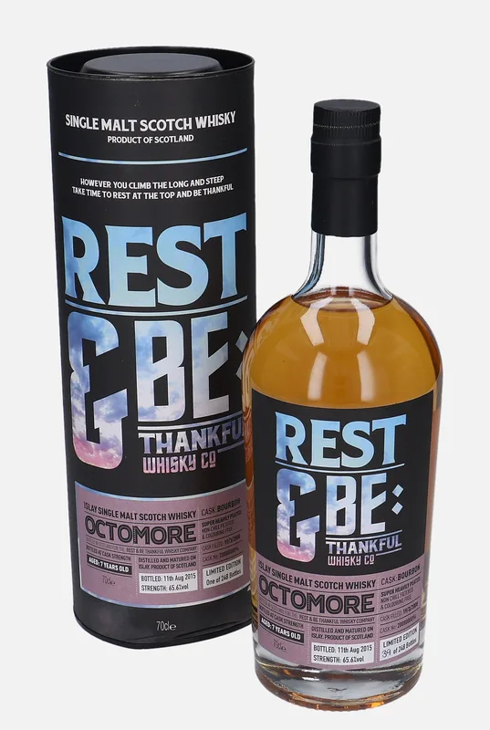 Bruichladdich – 2008 7 Year Old Rest & Be Thankful Whisky Co (70cl, 65.6%)