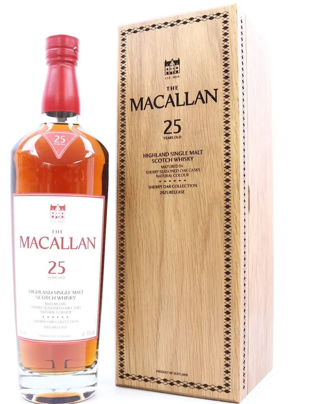 Macallan – 25 Year Old Sherry Oak 2025 Release