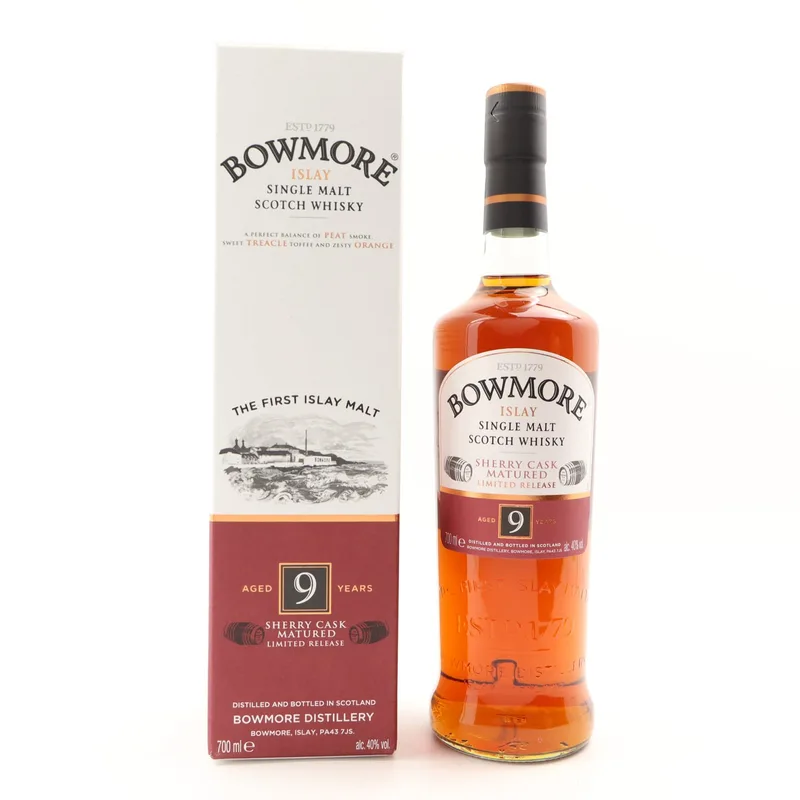 Bowmore – 9 Year Old Sherry Cask (70cl, 40%)