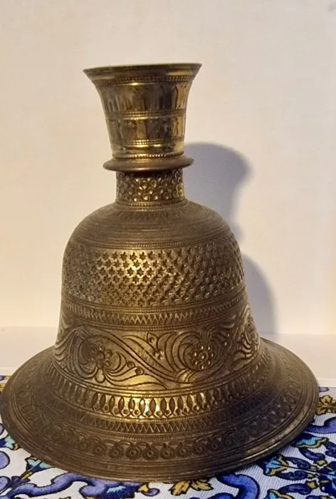 Hookah Basics - Brass - India - Mughal Dynasty – III (1627 - 1857)