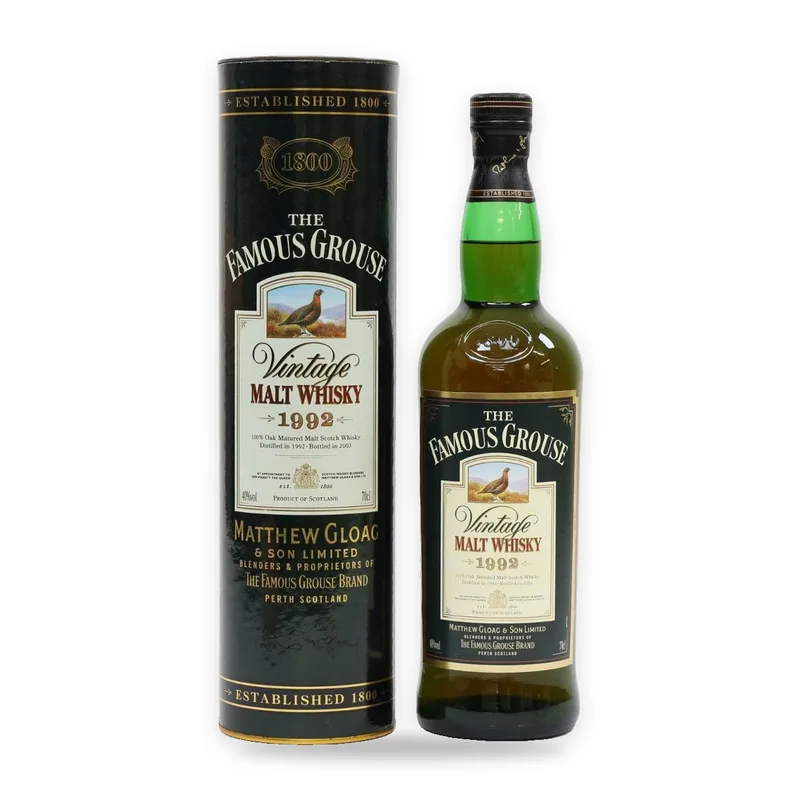Famous Grouse - 1992 Vintage Matthew Gloag