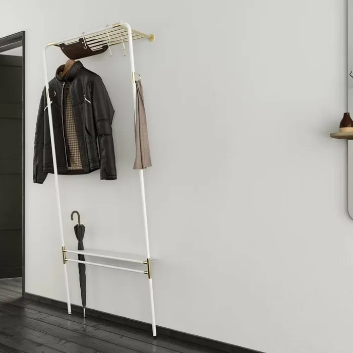 Umage - Jonas Søndergaard - Dressboy - Lean On Me Clothes Rack White/Brass - Steel