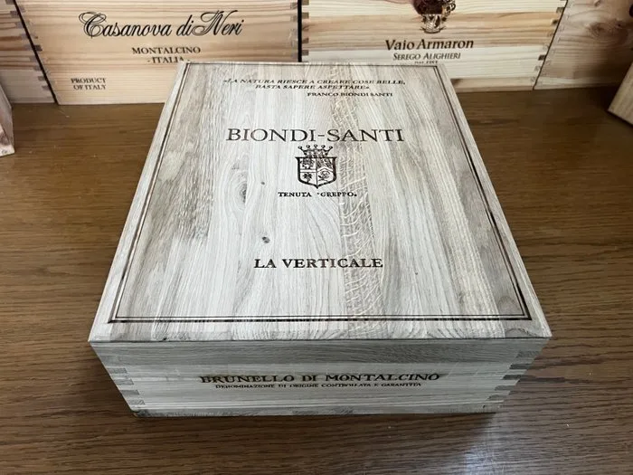 1995, 2004 & 2015 Biondi Santi Tenuta Greppo "La Verticale" - Brunello di Montalcino Riserva - 3 Bottles (0.75L)