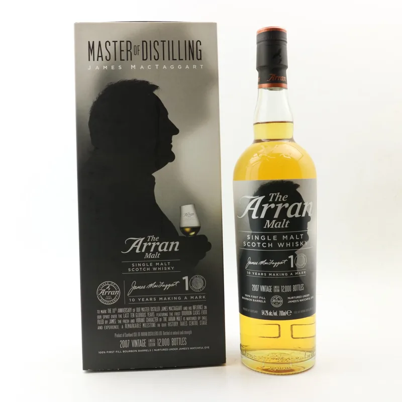 Arran – 2007 James MacTaggart (70cl, 54.2%)