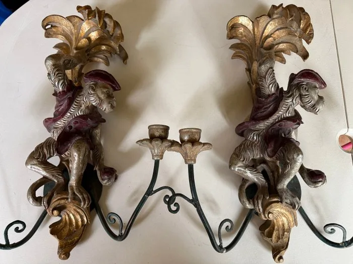 Maitland-Smith - Wall sconce (2) - Wood