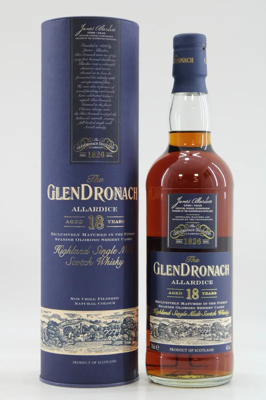 Glendronach – 18 Years Old - Allardice - 2015 Release