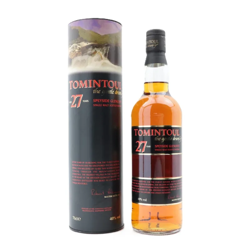Tomintoul – 27 Year Old Speyside Single Malt Scotch Whisky (2005) (70cl, 40%)