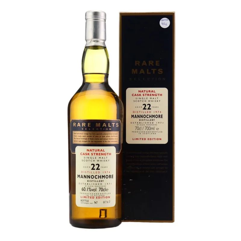Mannochmore – 1974 Rare Malts Selection 22 Year Old