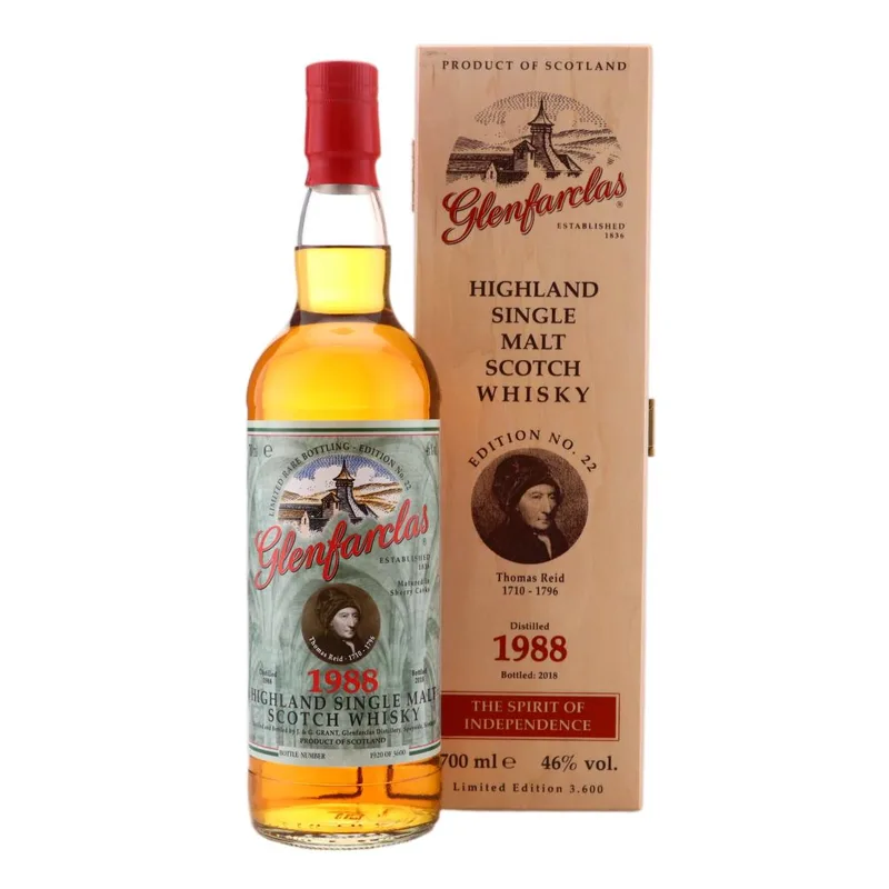 Glenfarclas – 1988 The Famous Scots Edition No.22 - Thomas Reid