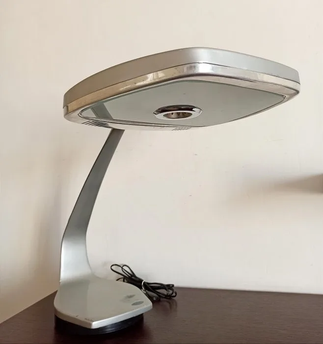 GEI (Gabinete Estudios Industriales) - Table lamp - 204 - Steel, Aluminium, Glass