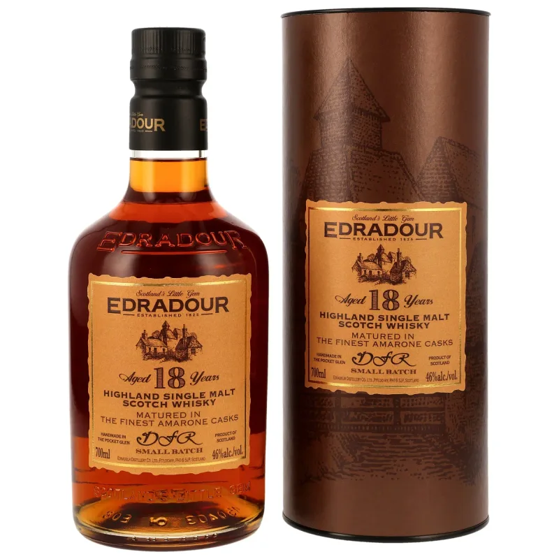 Edradour – 18 Year Old 1st Fill DFR Amarone Casks