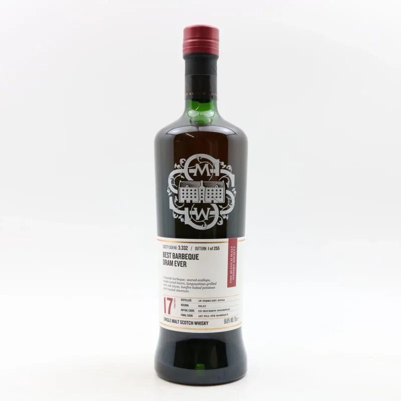 Bowmore – 17 Year Old 2004 SMWS Single 1st Fill Toasted STR Barrique 3.332 'Best Barbeque Dram Ever' (70cl)
