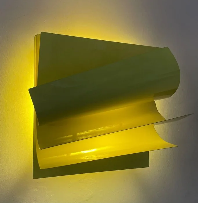 AO_Lightsculptures - Andrea Olivazzo - Wall lamp - Aluminium - POST-IT