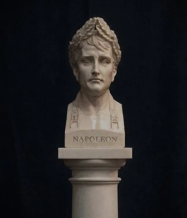 Sculpture, Busto di Napoleone in marmo - 60 cm - Marble