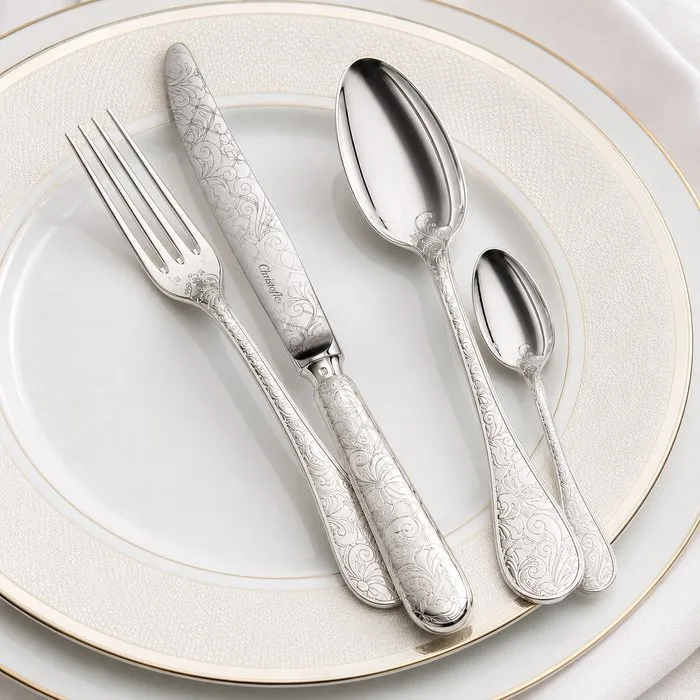Christofle - Marcel Wanders - Cutlery set (40) - Garden of Eden -.925 silver