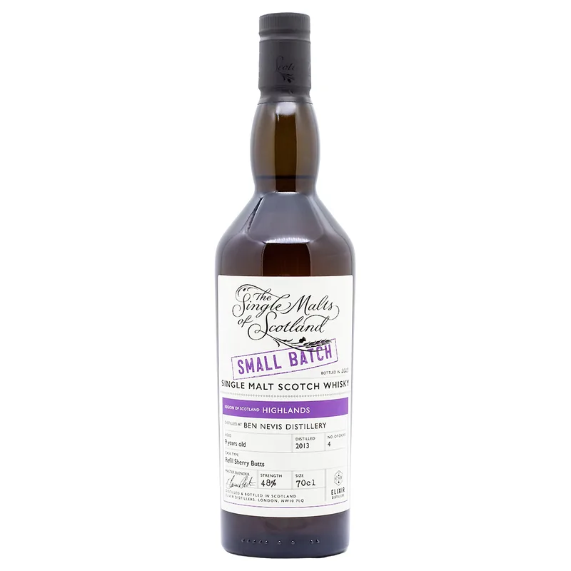 Single Malts of Scotland Ben Nevis Aged 9 Years 2013/2023 Small Batch (70cl, 48%)