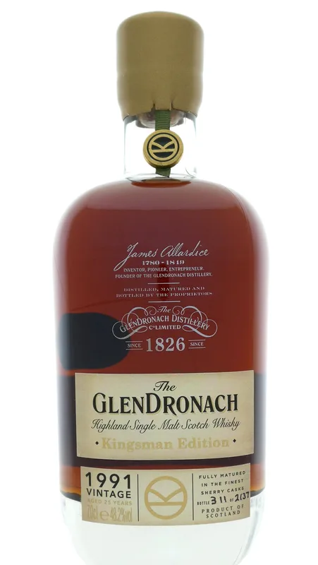 Glendronach – 25 Year Old 1991 Kingsman Edition