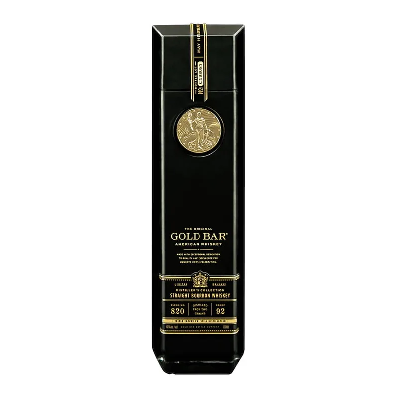 Gold Bar Black Double Cask Straight Bourbon (75cl)