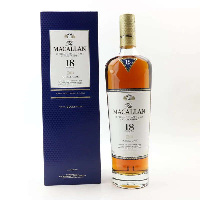 Macallan – 18 Year Old Double Cask 2023 Release (70cl, 43%)