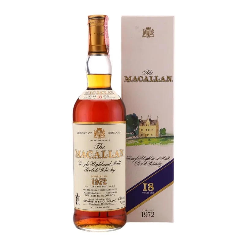 Macallan – 1972 18 Year Old (75cl, 43.00%)