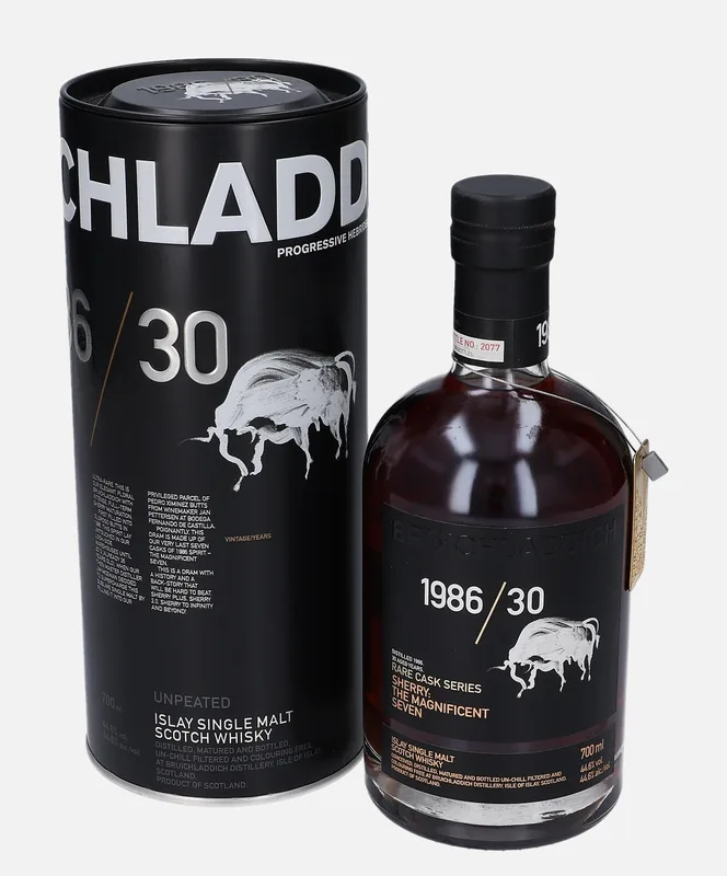Bruichladdich – 1986 30 Year Old Rare Cask Series