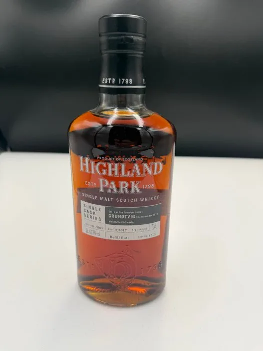 Highland Park 2003 13 years old Grundtvig - Single Cask Series - b. 2017 - 70cl