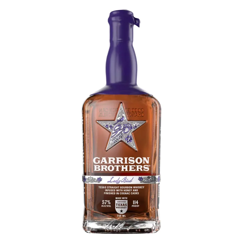 Garrison Brothers – Lady Bird 7 Year Old Texas Straight Bourbon Whiskey Infused with Honey Finished in Cognac Casks (75cl)