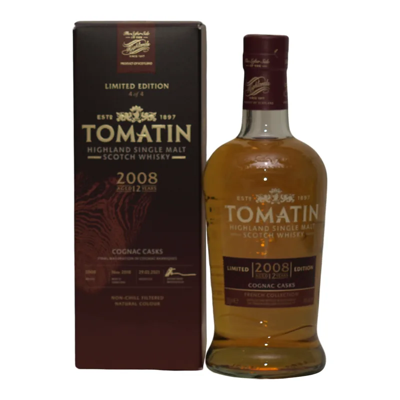 Tomatin – Cognac Cask 12 Year Old French Collection