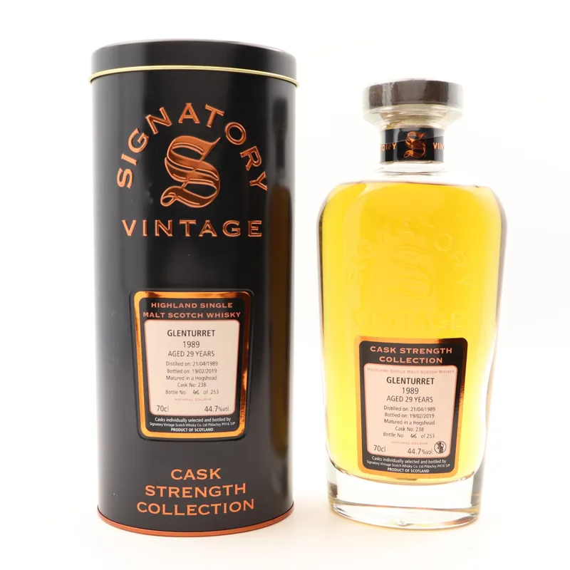 Glenturret – 1989 29 Year Old Signatory (70cl, 44.7%)