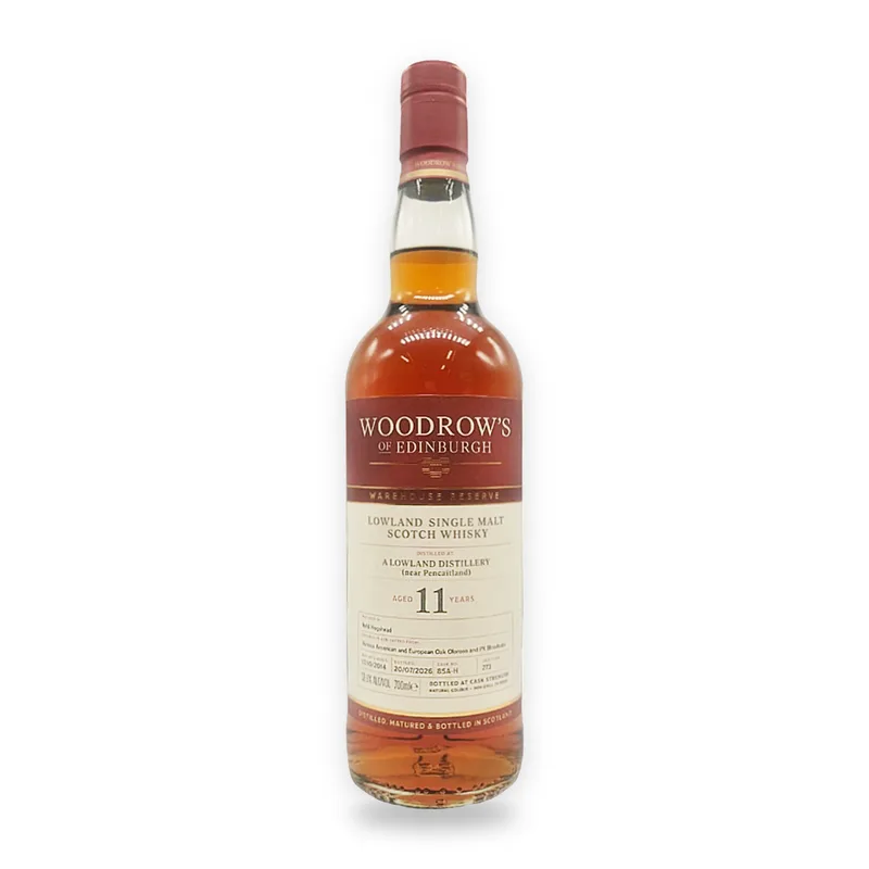 Lowland Distillery near Pencaitland 11 Year Old Woodrow's of Edinburgh (70cl, 58.6%)